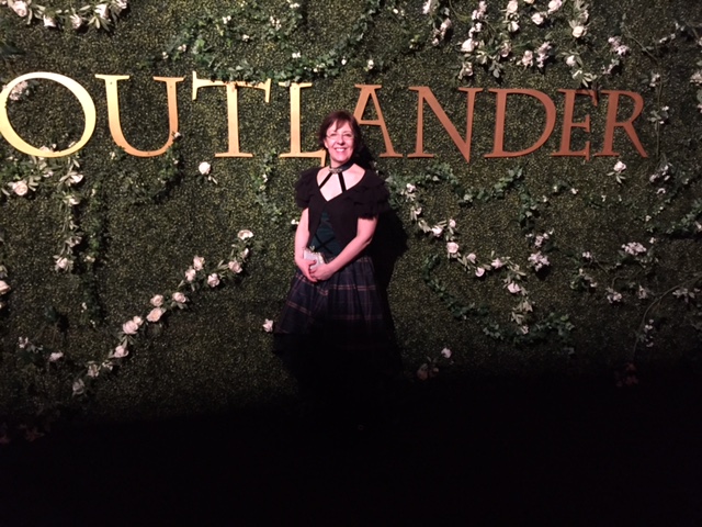 Emma at Outlander party